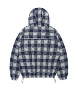 HOODED CHECK WIND BREAKER MULTI(CV2GSUB960A)