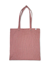 0 Applique Check Eco Bag / Red