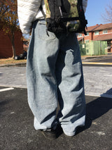[Lining] Winter Washed Pintuck Balloon Pants (3c)