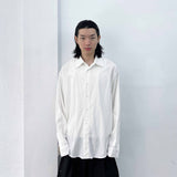 Micro-crinkle Baggy Shirt