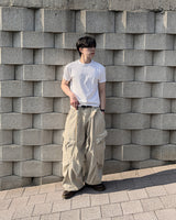 ドラボンベルトピッグダイイングカーゴパンツ