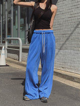pigment line wide banding pants