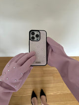 cubic stud case (pink)
