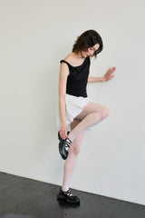 ANNIE BALLOON SKIRT PANTS / WHITE
