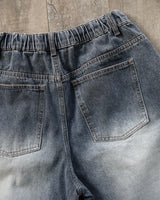 CROSS DEEP DENIM PANTS LB
