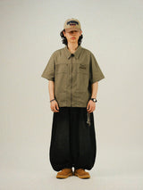 KA Pocket ジッパーワークシャツジャケット
