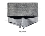 Cable Folding Knit Shorts