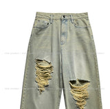Dura Yellow Demi Denim Pants