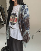 [wool20%] リエルディアモヘアカーディガン