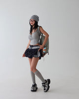 Summer Stripe Cotton Beanie