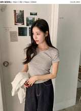 デイリーボーダーショートスリーブTシャツ(3color)