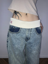 Ice age banding denim pt