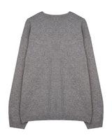 Washable Basic V-neck Knit