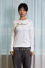 [LIMITED] ”ヒアミ―”コンバーティブルロングスリーブ (CURATED BUTTONS)