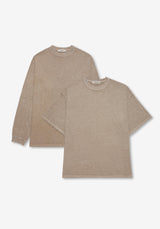 [SEMADE] Short Essential Salt Pigment Sleeve 에센셜 솔트 피그먼트 슬리브 (반팔)