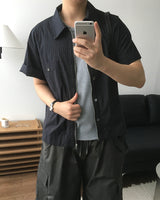 Join Roll-Up Short Sleeve Shirt Zip-Up