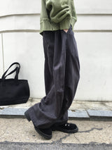 Ter Stripe Balloon Denim Pants 2C