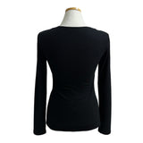 Holy Square Ribbon Corset Long Sleeve T-shirt