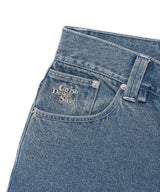OVERDYED DENIM SHORTS BLUE(CV2FMUD161A)