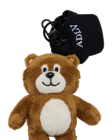 25FW AC BEAR KEYRING BROWN