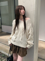 Search Leather Vintage Eyelet Buckle Shoulder Bag