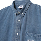 OVERSIZED PARAGRAPH DENIM SHIRT