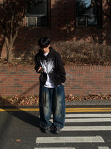 Lang Denim Balloon Wide Pants