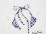 Check Ribbon Layered Long Sleeve 232577622