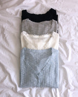 Meirin Lace V-Neck Sheer Cardigan
