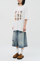 Metz Checked Half Denim (2color)
