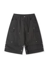 リベットピンタックバミューダパンツ
