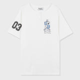 バーシティオーバーサイズTシャツ