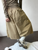 Charles Rivet Cotton Curved Balloon Bermuda Shorts 4color