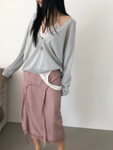 Breeze Deep V-Neck Knit