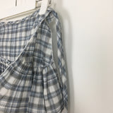 Plaid Layered Wrap Skirt (2color)