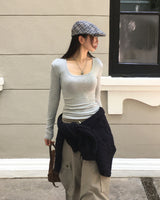[ORIGINAL] Soft Rib Long Sleeve T-Shirt