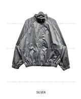 Kai Nylon Glossy Piping Zip-up