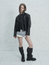 RIVET BIKER JACKET_P