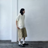 Subtle Texture Structured SS Shirt