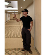Ribbed Muscle Henley Neck