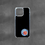[MADE] Peach on a blue plate - Jellyhard Case
