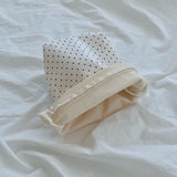 classic pouch_dot small ivory