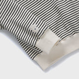 Cパッチストライプスウェット／ブラック [Unisex]