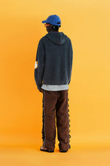 STRING NYLON PANTS / BROWN