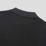 LMN レイニーハッチセミジップアップショートスリーブニットウェア (8カラー)