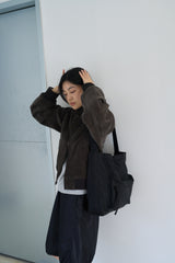 パフポケットパディングバッグ (black)