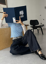 STUD FLAT SHOES