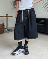 フェンノンフェイドバミューダデニムパンツ