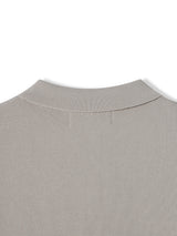 LMN 3D Collar Two-Pocket Henley Short-Sleeve Knit (4 colors)