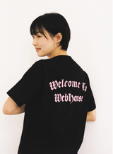 ウェルカムロゴTシャツ - ブラック